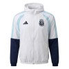 Argentina Trænings jacke Hoodie 2026-27 Hvid